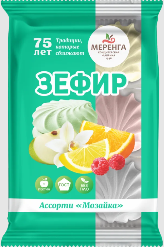  Меренга Зефир Мозайка, 270г  в Пскове